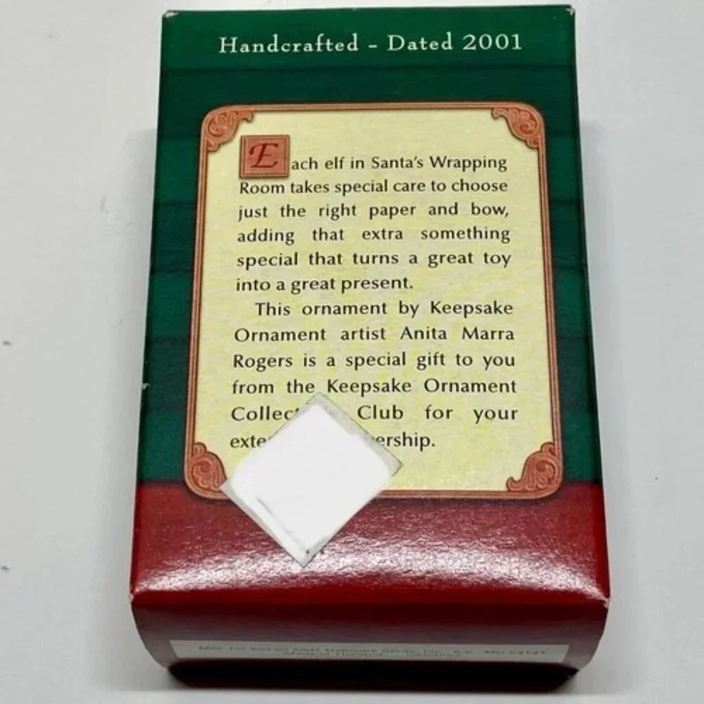 Vintage Christmas Ornament Ready for Delivery Hallmark Keepsake 2001‎ NIB